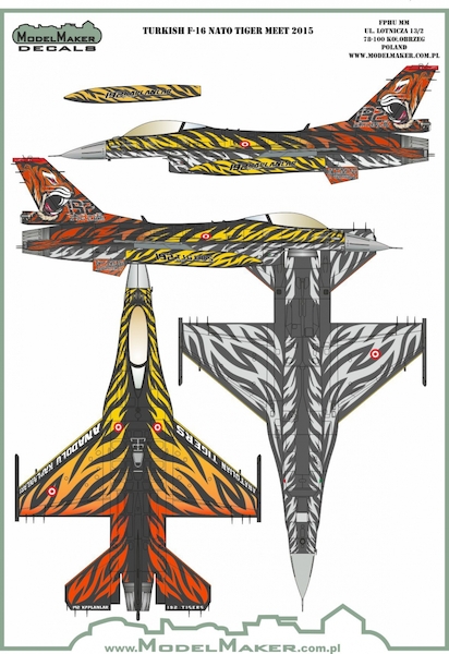 Turkish F16 Nato Tiger Meet 2015/2016  MMD-48116