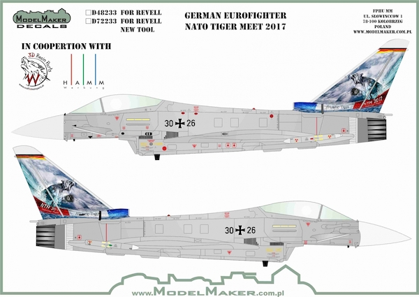 German Eurofighter Typhoon - NATO Tiger Meet 2017  MMD-48233