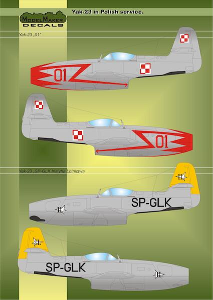 Yakovlev Yak23 in Polish Service MMD-72019A