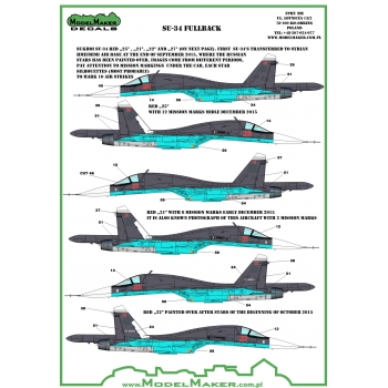 Suchoi Su34 'Fullback' MMD-72069
