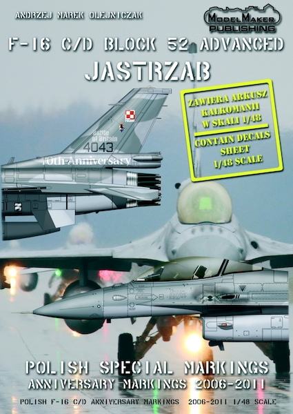 Polish F16C/D Anniversary Markings 2006-2011 MMD-72072