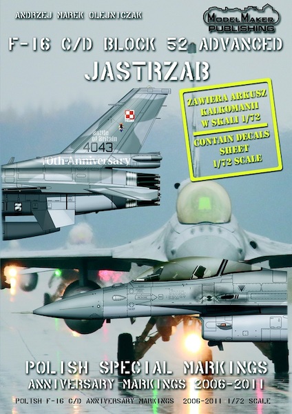 Polish F16C/D Jastrzab special markings 2006-2016 MMD-72072
