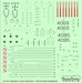 Polish F16C/D Stencils and markings (for 2 planes) MMD-72073