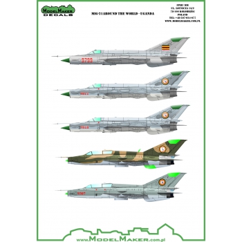 MIG-21 Fishbed around the world - Uganda  MMD-72085