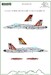 F/A-18 Hornet (Spanish AF 30 Years of ALA 15 - NATO TIGER MEET 2016 (REPRINT for Academy) MMD-72090A