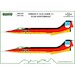 F104G Starfighter (Luftwaffe JABOG34 25/50 Anniversary) MMD-72185