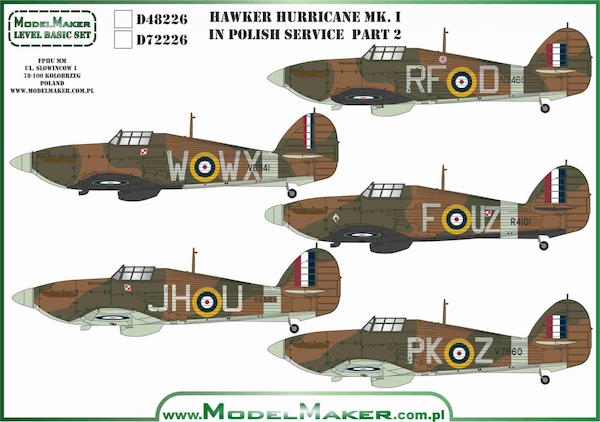 Hawker Hurricane MKI in Polish Service Part 2 MMD-72226