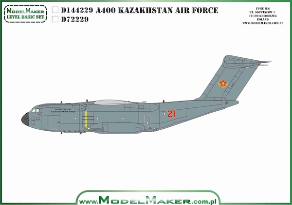 Airbus A400 (Kazakhstan AF)  MMD-72229
