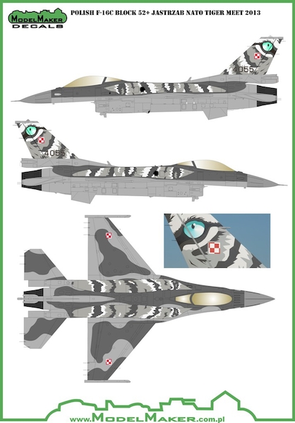 F16C/D Block 52+ Jastrzab Nato Tiger meet 2014y Polish Air Force MMD-M32031
