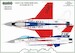 USAF F-16C Viper Demo 2024 50 Years of F-16 Masks set MMD-M48225
