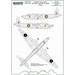 Vickers Wellington Roundels and fin flashes - Early MMD-M48706