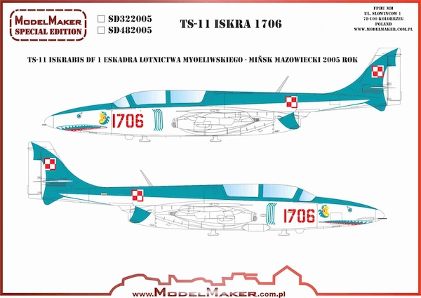 TS11 Iskra (1706 Polish Air Force) MMD-SD322005