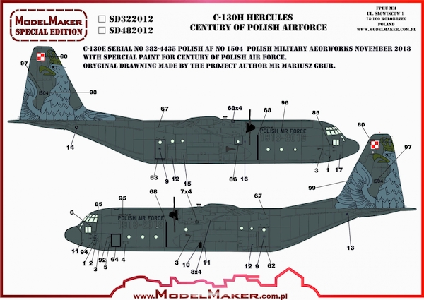 C130H Hercules (Century of Polish Air Force) MMD-SD482012