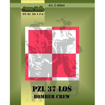 PZL 37 Los Bomber crew (3 figures) MMD-z48004