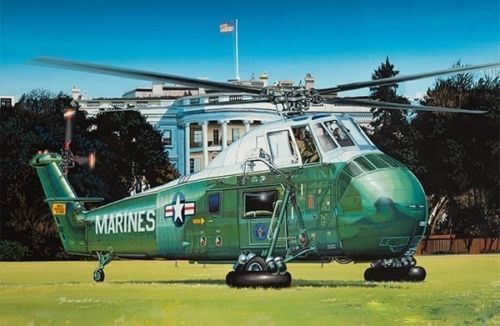 Sikorsky VH34D Chocktaw "Marine one HMX-1 Presidential flight"  tr64105