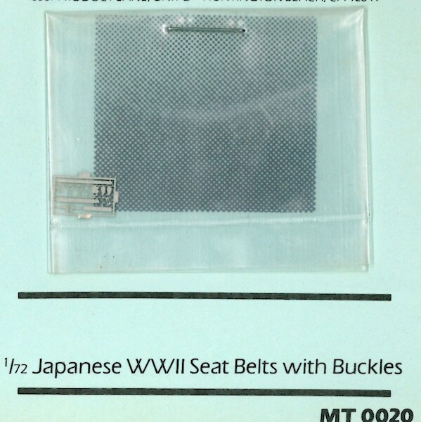 Japanese WW2 Seatbelt with Buckles  MT0020