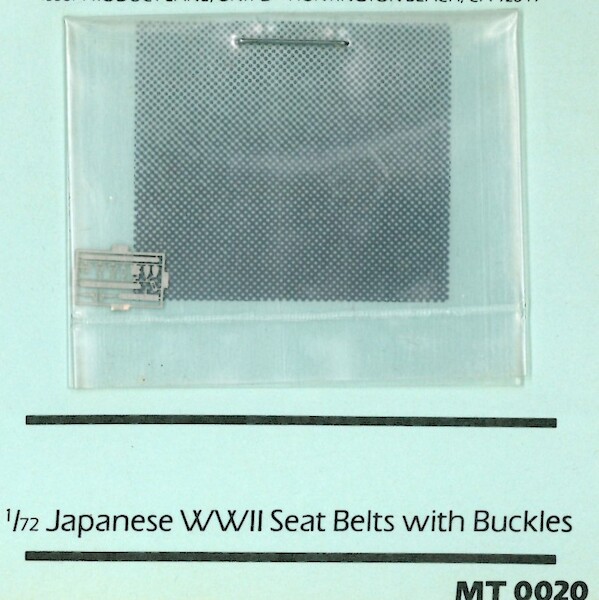 Japanese WW2 Seatbelt with Buckles MT0020