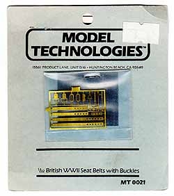 British WW2 Seatbelt with Buckles MT0021