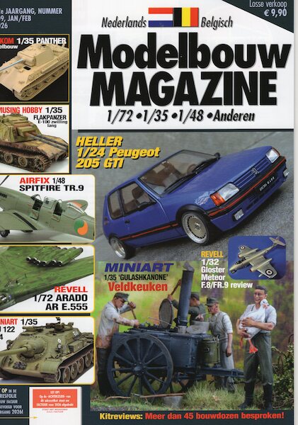 Modelbouwmagazine No 109 JAN/FEBR  MODELBOUW 109