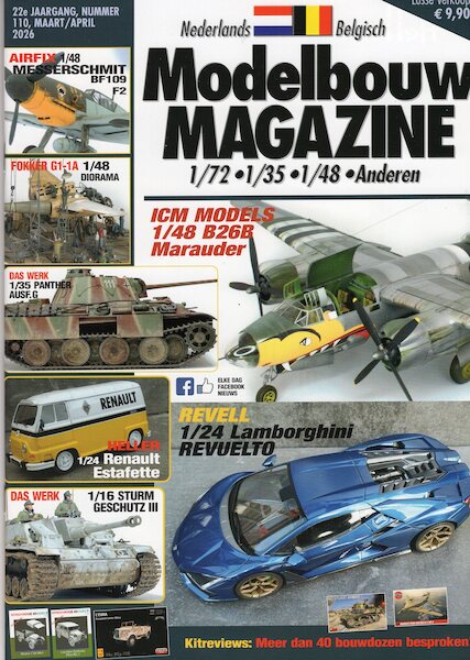 Modelbouwmagazine No 110 Maart / April MODELBOUW 110