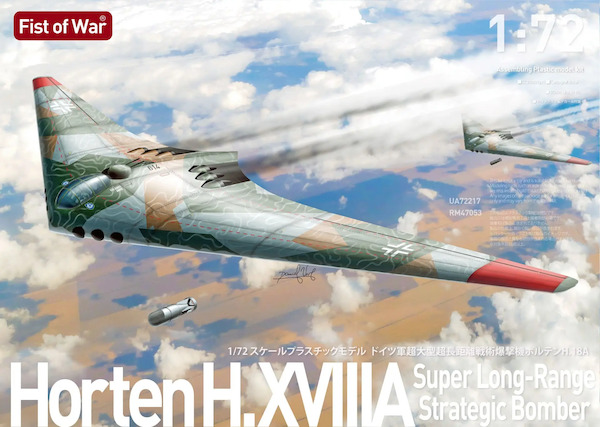 Horten H.XVIIIa  Super Long range Strategic Bomber  UA72217