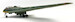 Japan army type Z long-range strategic bomber (Horten HoXVIII  UA72218