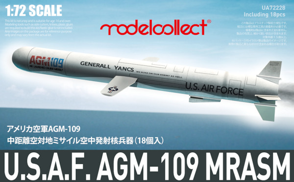 USAF AGM-109 MRASM Cruise Missile as carried by the B52 (Set of 18!) UA72228