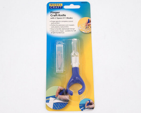 Finger Craft Knife with 2 spare blades #11 Blades  PKN5310