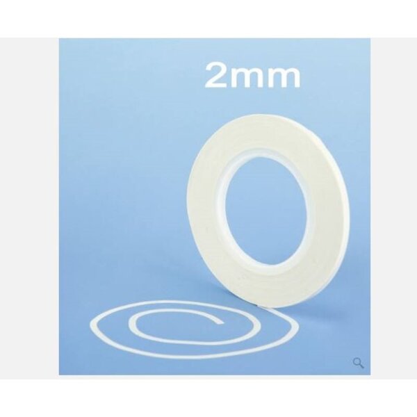 Flexible masking tape 2mm x 18m (Double Pack) PMA3002