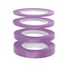 Lo-Tack Precision masking tape set 1mm, 2mm, 3mm and 6mm x 18m MCR-PMA5000/4