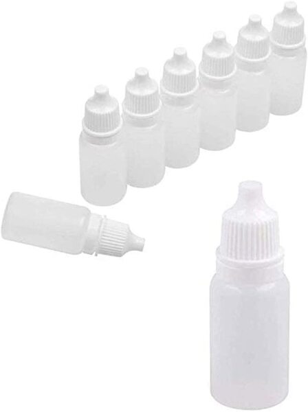 10ml Dropper Bottles 8x  POL1010/8