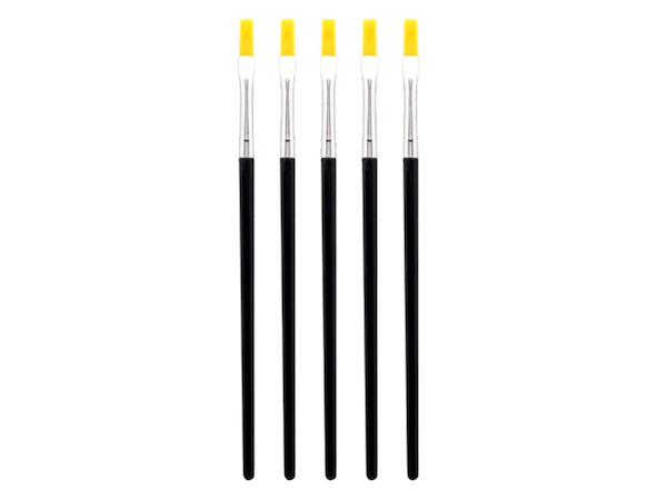Set of 5 Flat Brushes  PPB1500/S