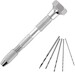 Pin vice double ended swivel top & 5 drills ppv2237/D