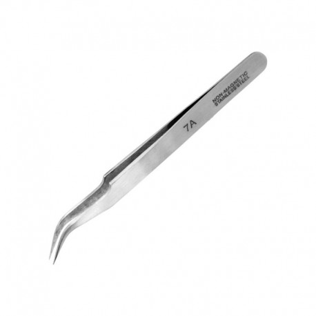 Extra Fine Curved Stainless Steel Tweezers PTW2185/7