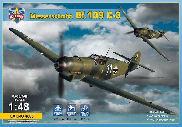 Messerschmitt BF109C-3 48-05