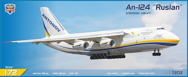 Antonov An124 'Ruslan' Strategic airlift (REVISED) 72-02