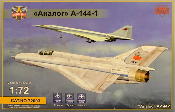 Mikoyan MiG21 I-1 First Prototype ("Analog" A-144-1)  72003