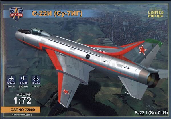Sukhoi SU-22I (SU-7IG) SU-7BM with Variable Geometry Wings 72009