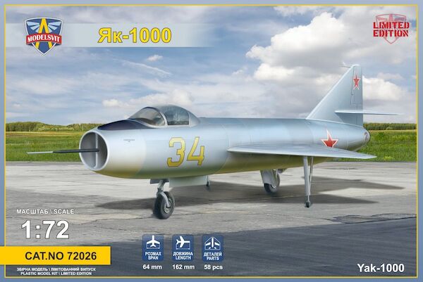 Yakovlev Yak-1000 72026