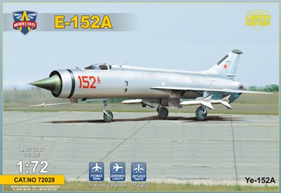 Ye-152A Soviet twin-engined interceptor prototype (Heavy MiG's Family) 72028