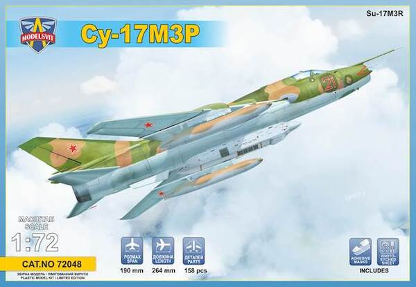 Sukhoi Su17M3R Reconnaissance fighter-bomber with KKR pod 72048