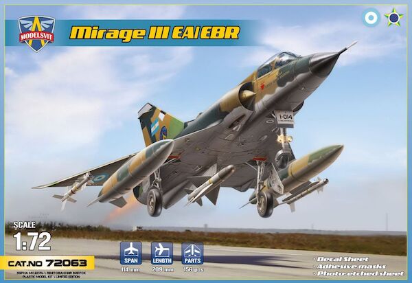Mirage IIIEA/IIIEBR fighter-bomber 72063