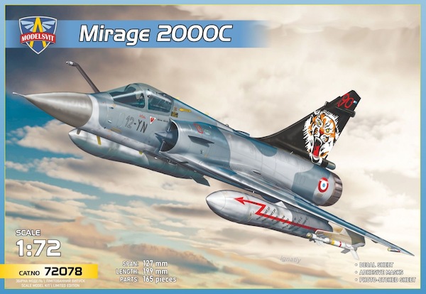 Mirage 2000C (EC 1/12"Cambresis" Squadron)  (Expeceted mid April, can now be preordered)  72078