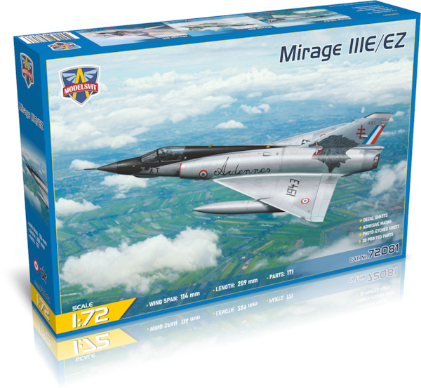 Mirage IIIE/EZ fighter-bomber (France, South Africa)  72081