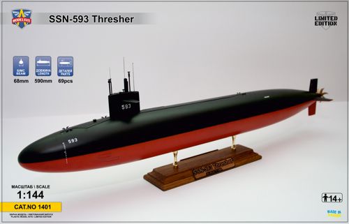 USS Tresher (SSN-593) submarine MSVIT1401