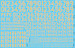 Yellow Numbers F1281 MRD48025