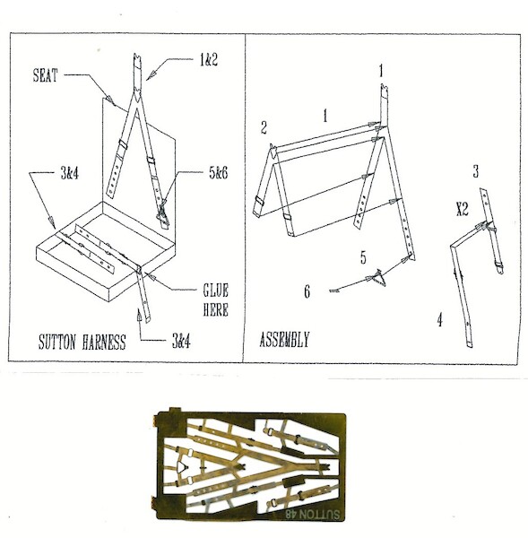 Sutton harness  ARANID 4806