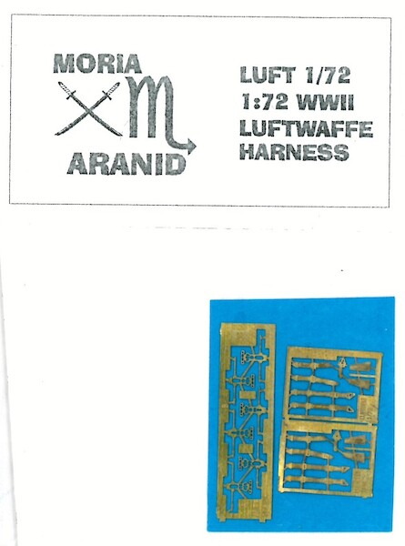 Luftwaffe WWII Fighter harness Buckles & Rudder Pedals ARANID 7201
