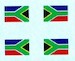 SA Flag New Version for Oryx & alouette "Bathmat" SAAF BATHMAT FL