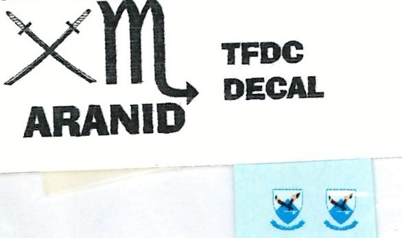 SAAF TFDC Badge  ARANID D3205